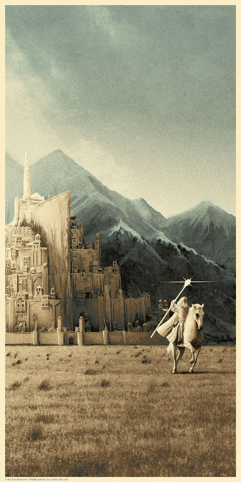 Illustration for article titled Follow Gandalf's Journey in These Stunning New Lord of the Rings Posters
